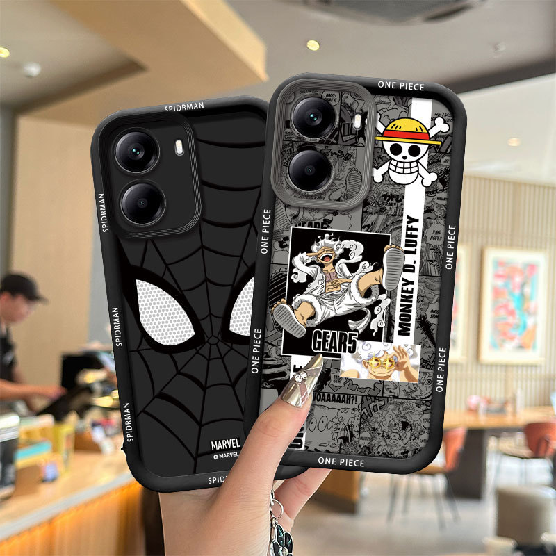เคส POCO X7 Pro เคสโทรศัพท์ซิลิโคนอ่อนนุ่มป้องกันการตกลายการ์ตูน
