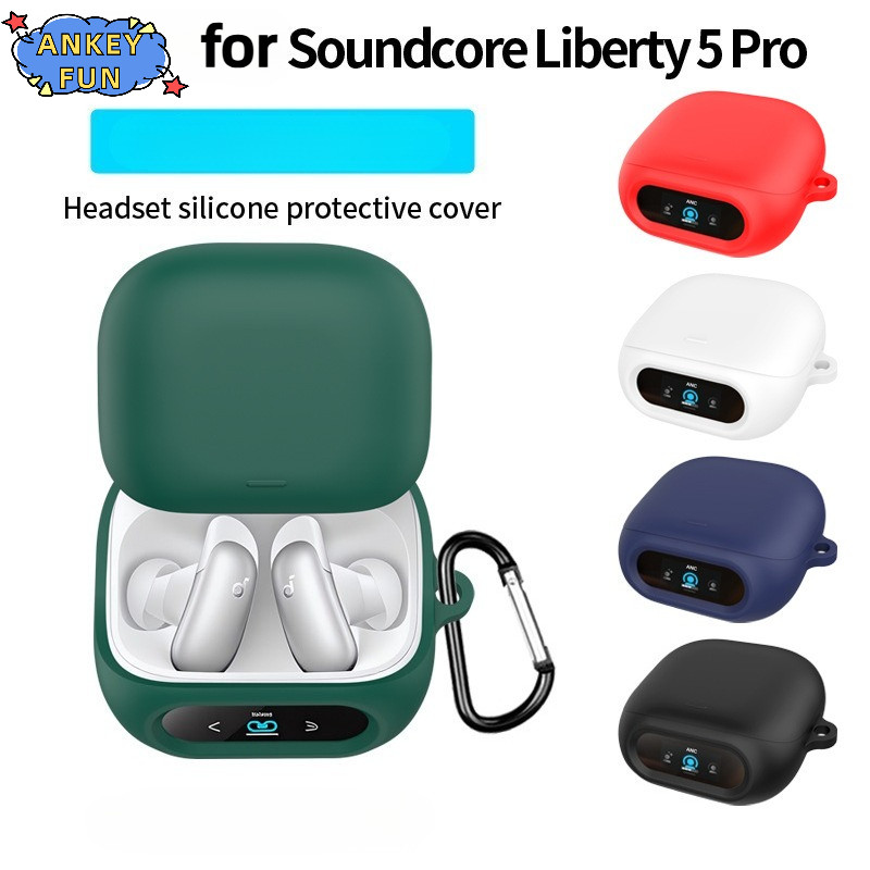 Compatible with Anker Soundcore Liberty 5 Pro Earphone Case Silicone Case