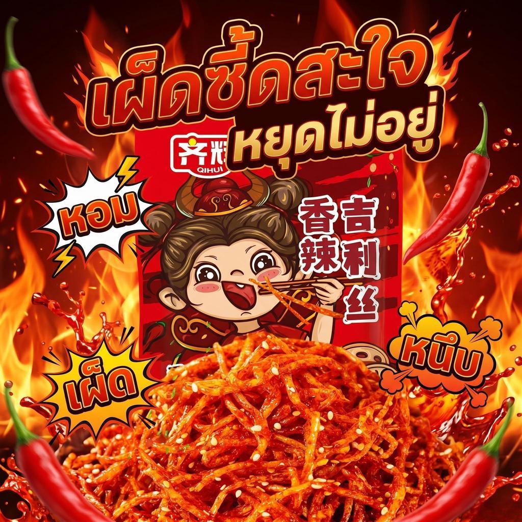 Jinlong ล่าเถียว 10 รสชาติ คุณภาพดี สะอาดปลอดภัย ทานเล่นสุขภาพได้ทุกวัน ทุกรสชาติอร่อยเต็มคำ เคี้ยวเพลินทุกคำ ฟินสุดๆ