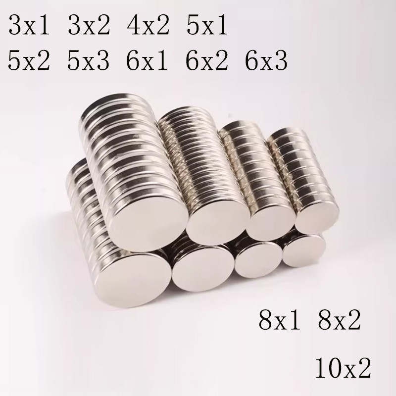 3X2 4X2 6x2 5x2 6x1 มม.แม่เหล็กร้อนรอบแม่เหล็กแม่เหล็กที่แข็งแกร่งหายากนีโอไดเมียม Super 5x3 8x2 10x