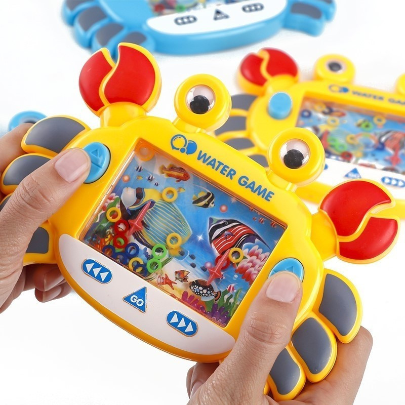 #Puzzle Ring Game7x Ring toss in the water90Crab water toy from childhood x Game console children's 
