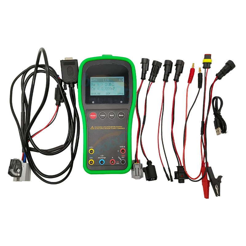 JIUya LCR03 มัลติฟังก์ชั่น LCR Piezoelectric หัวฉีด, มัลติมิเตอร์แบบดิจิตอลสําหรับ Denso, ความต้านทา