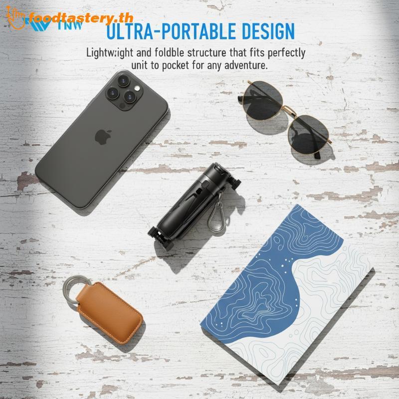 FTY TNW T26 Selfie Sti Mini ขยายโทรศัพท์ Grip ขาตั้งกล้องระยะไกล N