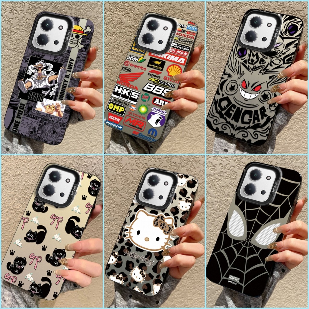 เคสสําหรับ POCO C85 เคสซิลิโคนอ่อนนุ่มหลุมขนาดใหญ่แฟชั่น TY3