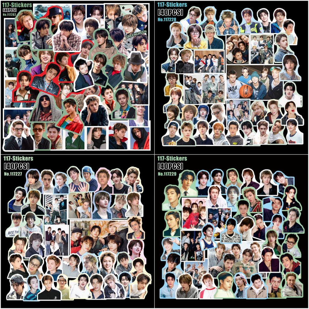 CORTIS อัลบั้ม GREENGREEN สติ๊กเกอร์โทรศัพท์กระเป๋าเดินทางสติกเกอร์แล็ปท็อป 40 ชิ้น/แพ็ค