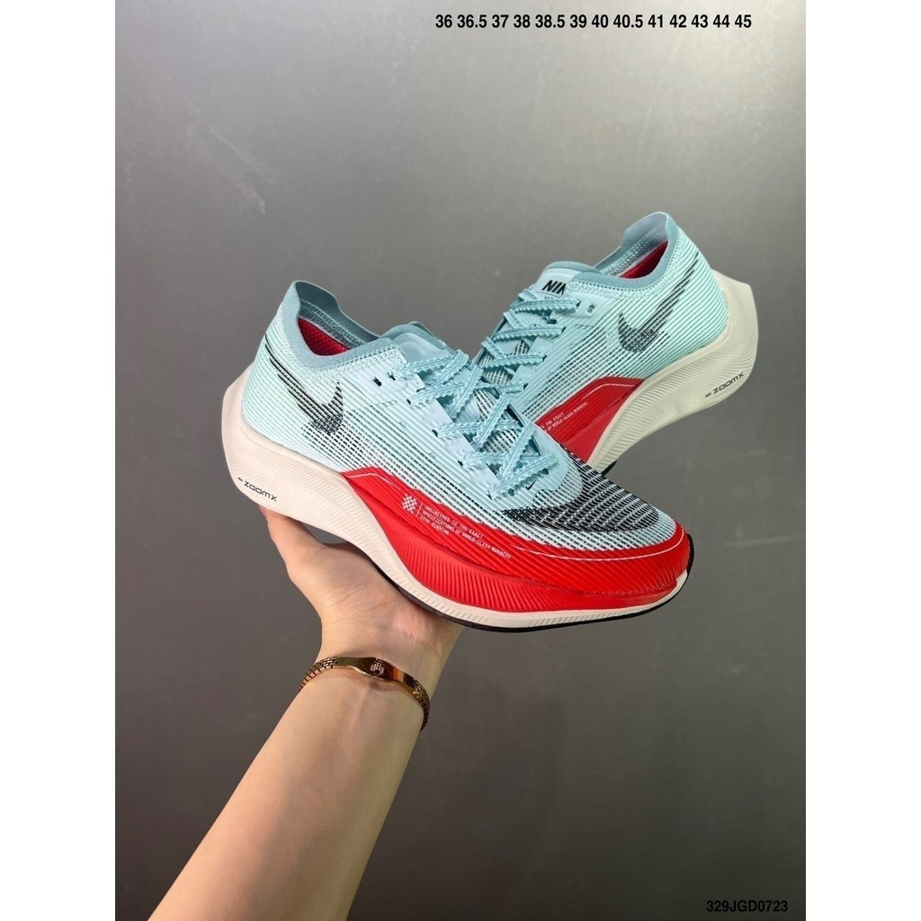 ZoomX Vaporfly next % 2 series maraton Lit Sper rn speed sport เข้าร่วม