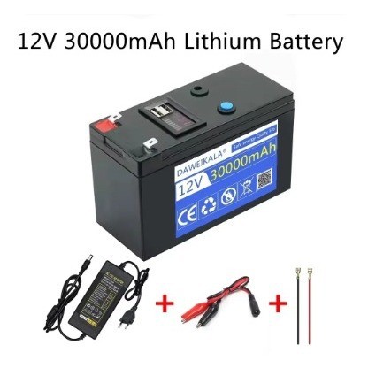 12V30 Ah 18650 แบบชาร์จไฟได้สําหรับรถยนต์ไฟฟ้าพลังงานแสงอาทิตย์