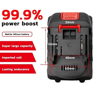 แบตเตอรี่ลิเธียม 21v แบตเตอรี่ 24000mAh แบตเตอรี่ Makita แบตเตอรี่ความจุสูง แบตเตอรี่สว่านไฟฟ้า