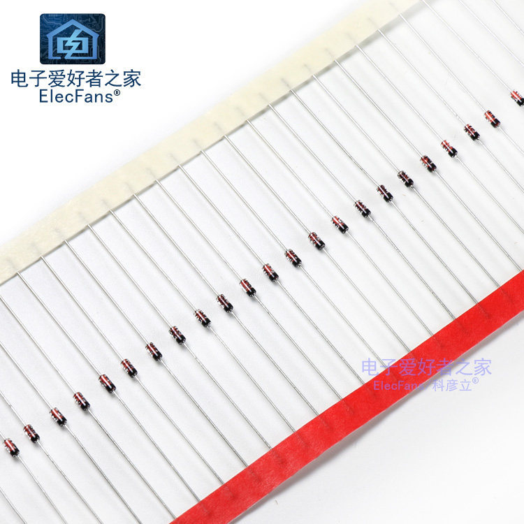 ((20 ชิ้น) Shoteki Wave Detection Diode 1N60P 45V 50mA DO-35 บรรจุภัณฑ์ Germanium Diode