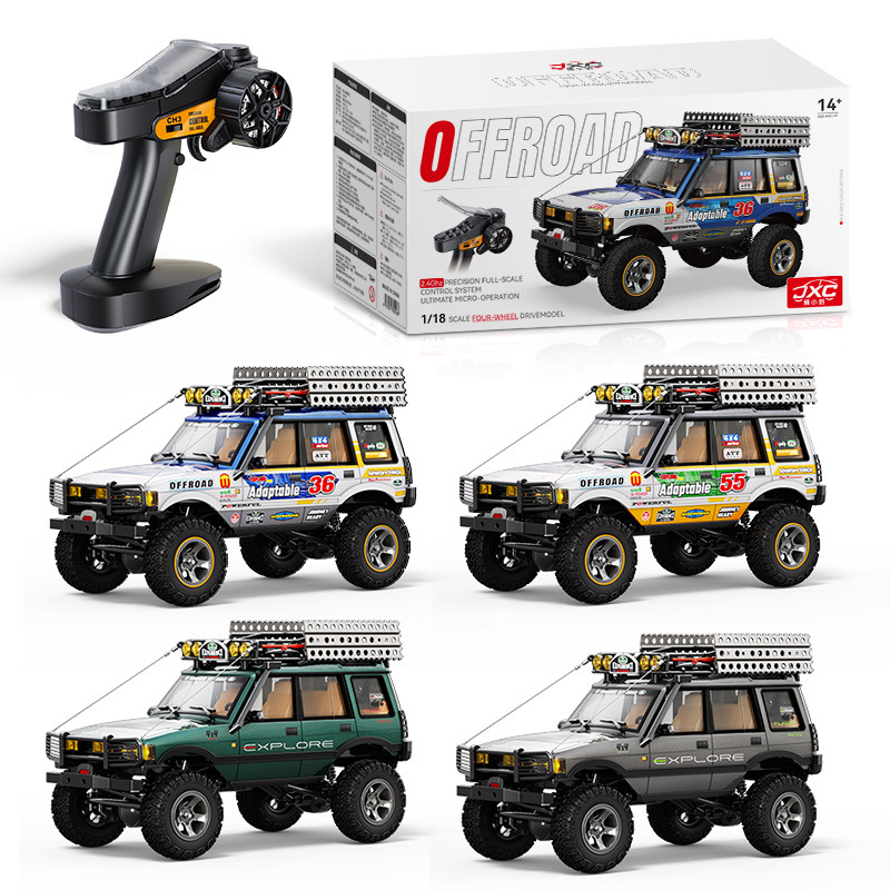 JXC 1/18 LR1801 4WD Full-Scale Off-Road RC รถปีนเขาของเล่นของขวัญวันหยุด