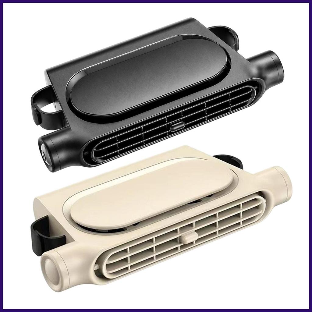 พัดลมพนักพิงศีรษะ 3-Speed ที่มีประสิทธิภาพเงียบไร้สายที่นั่งด้านหลัง Headrest คอพัดลมรถบรรทุกรถ SUV 
