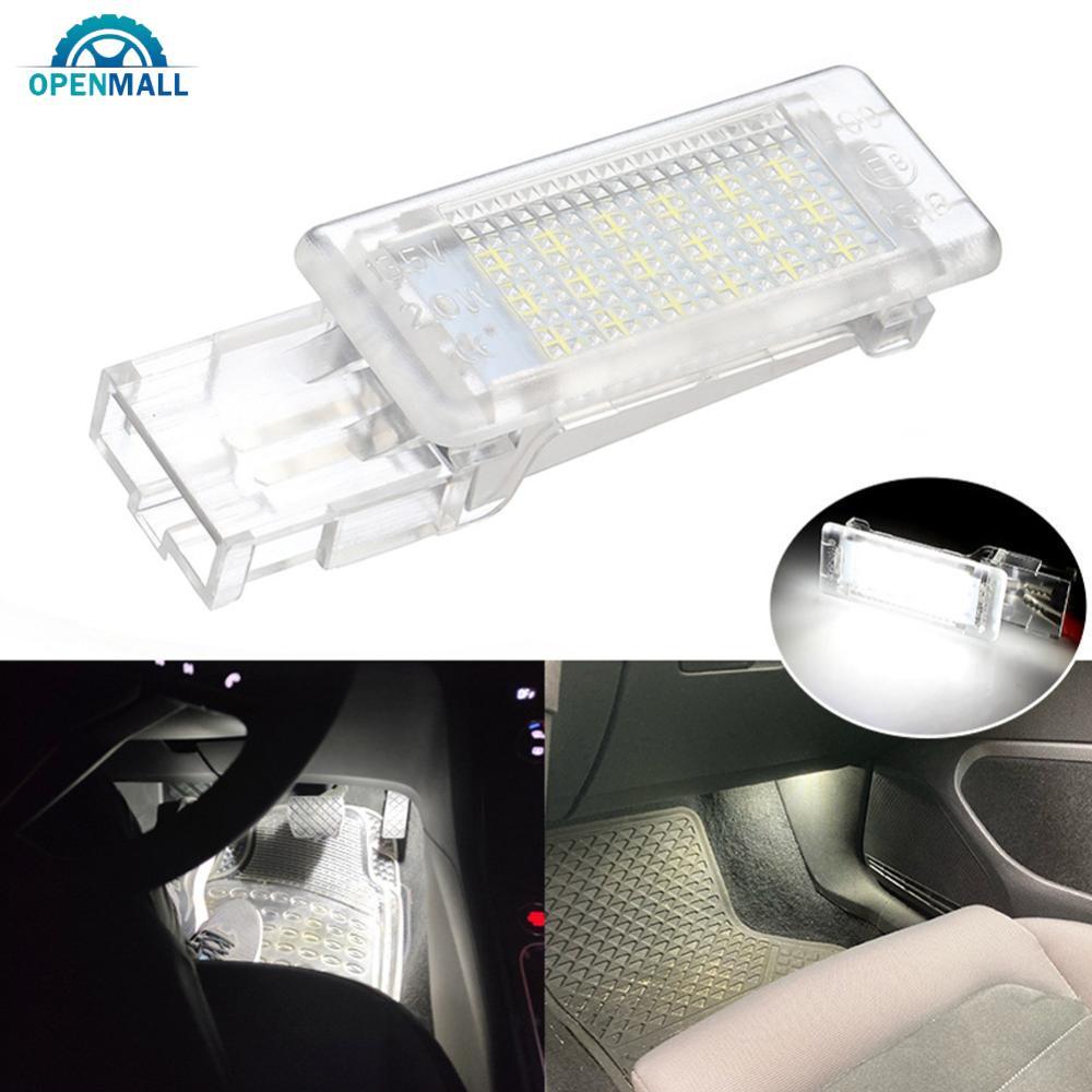 OPENMALL 1 PC รถ LED ภายใน Footwell Light Courtesy Footwell ภายใต้ประตูสําหรับ VW Golf 5/6/7 Plus Po