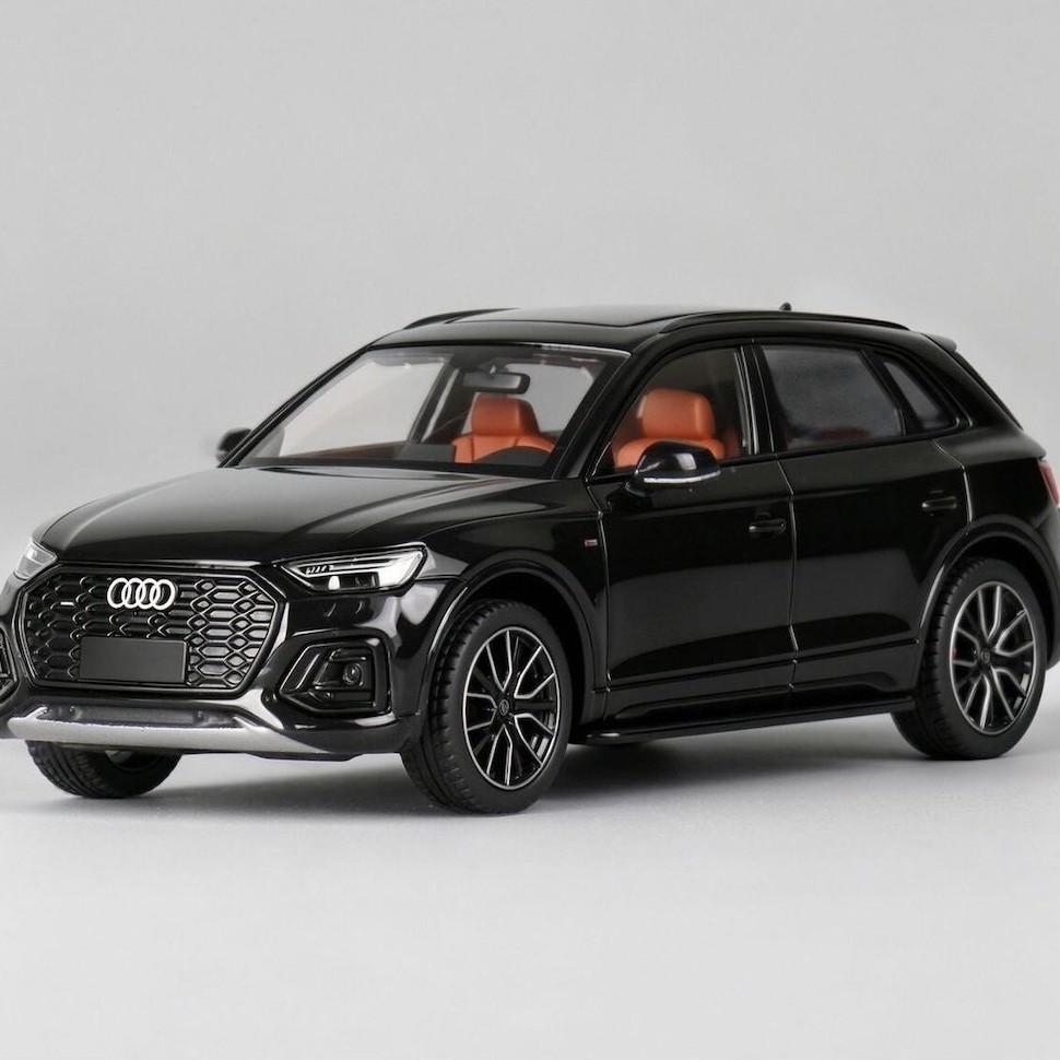 Mytopstore JKM 1:64 สีดํา Q5L City SUV กีฬารุ่นDiecastโลหะจอแสดงผลรถใหม่