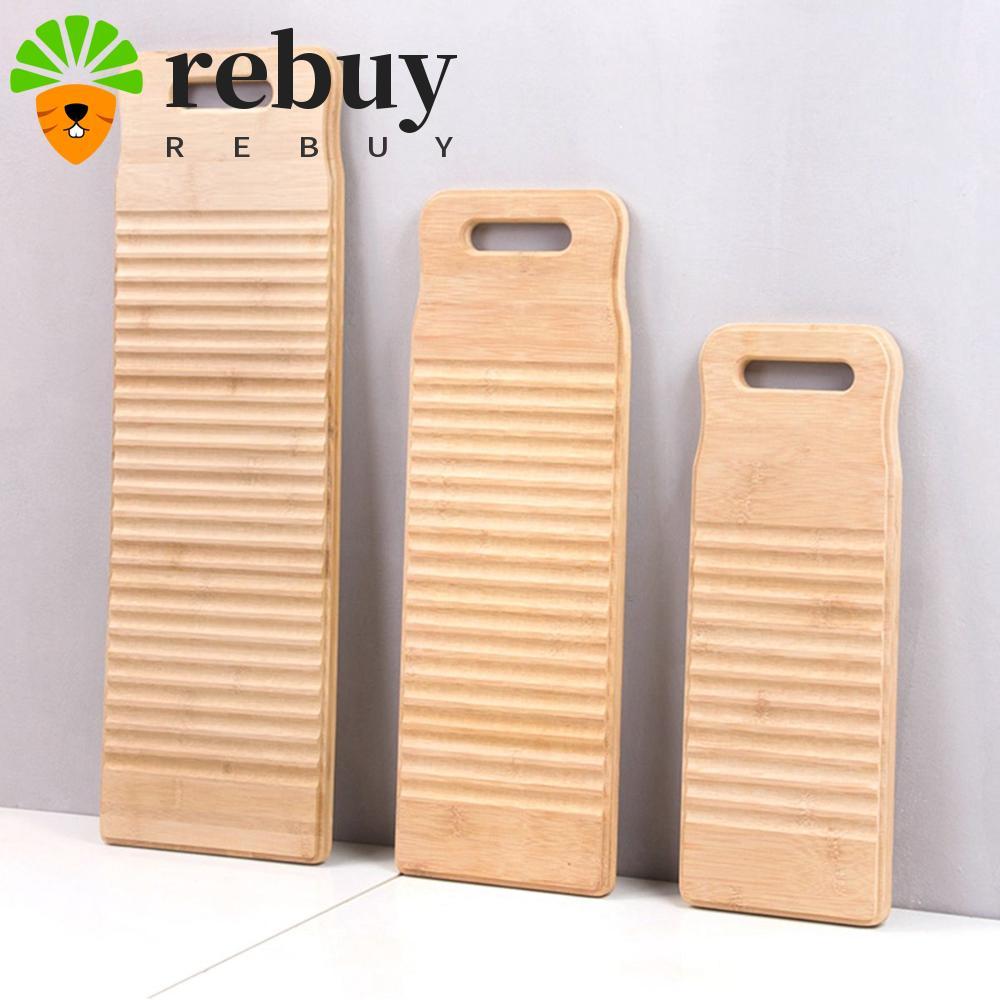 REBUY Scrubboards เป็นมิตรกับสิ่งแวดล้อม Home Thicken สี่เหลี่ยมผืนผ้าแบบพกพาทนทานเสื้อผ้าทําความสะอาดเครื่องมือ
