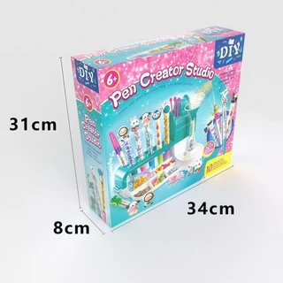 DIY Magic Quicksand ปากกาเมจิกทรายเด็ก ชุดศิลปะสร้างสรรค์ ของเล่นเสริมพัฒนาการเด็ก ของขวัญสำหรับเด็ก