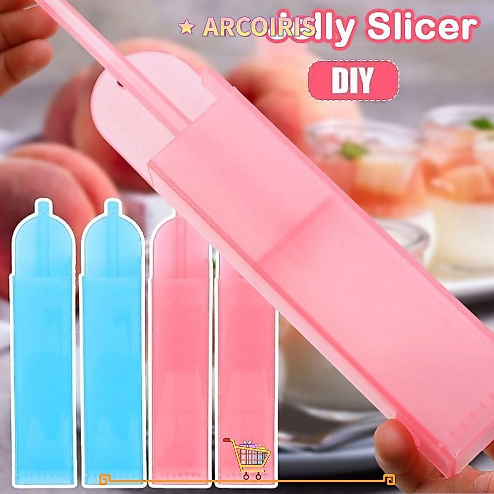 เครื่องตัดวุ้น ARCOIRIS, สี ABS Jelly Bar กด, ตลกมัลติฟังก์ชั่น DIY Pressure Bar อุปกรณ์ครัว