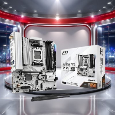 ASRock B850M Pro RS WiFi White (B850 AM5 MicroATX) Limited ModelMotherboard Japan Import Original