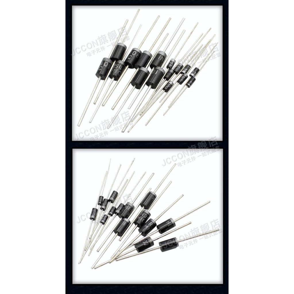 Quick Recovery Rectifier ไดโอด FR104 FR107 FR157 fr207 1A 1.5A 2A ปลั๊กตรงสอง