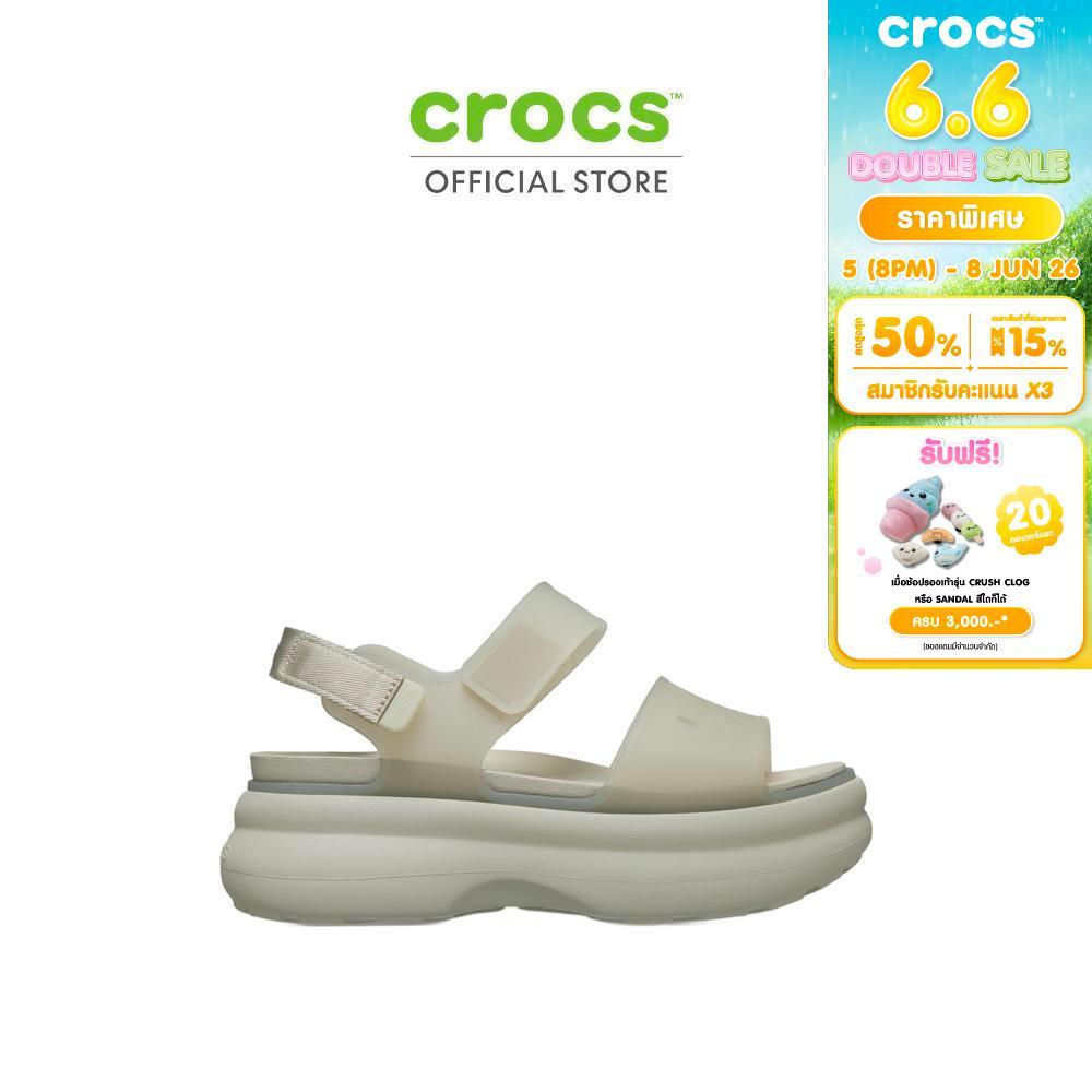 CROCS รองเท้าแตะผู้หญิง SOHO FROSTED Y STRAP SANDAL รุ่น CS 212651-1WY - METEOR