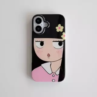 🌸Snap&Co🌸เคสการ์ตูนน่ารักสไตล์เกาหลี สำหรับ iPhone 17 16 15 14 13 12 11 Pro Max XR Xs 7/8Plus 13PRO กันกระแทก กันรอย