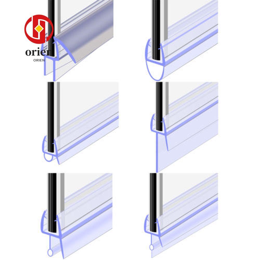 ORIEN 1M 6-12 มม.FU h Shape Seal Strip Home & Living Home Improvement ฮาร์ดแวร์ซีลหน้าต่าง