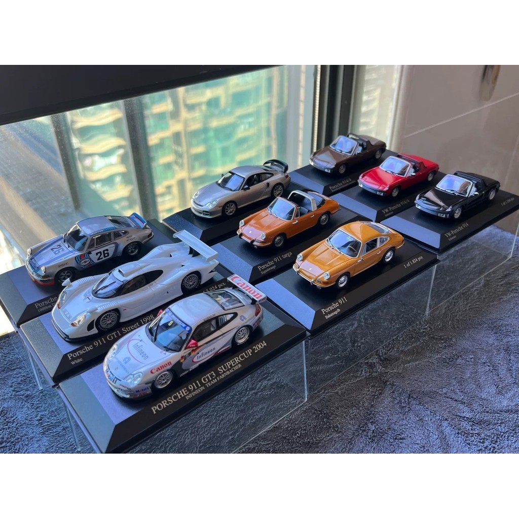 Mini Cut Porsche Jingshang Porsche Collection minichamps#Porsche/ปอร์เช่ #汽车模型 Porsche 911 [Nails] C