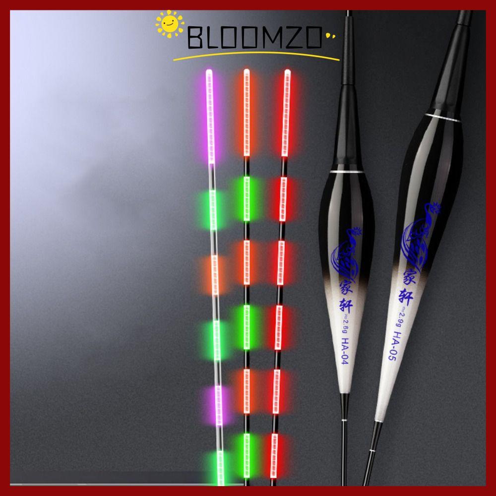 in stockBLOOMZO Light Float, 2 Light Slip Drift Tube อิเล็กทรอนิกส์ตกปลาลอย, ทุ่นคุณภาพสูง Strike Indicator Bobbers หางยาว