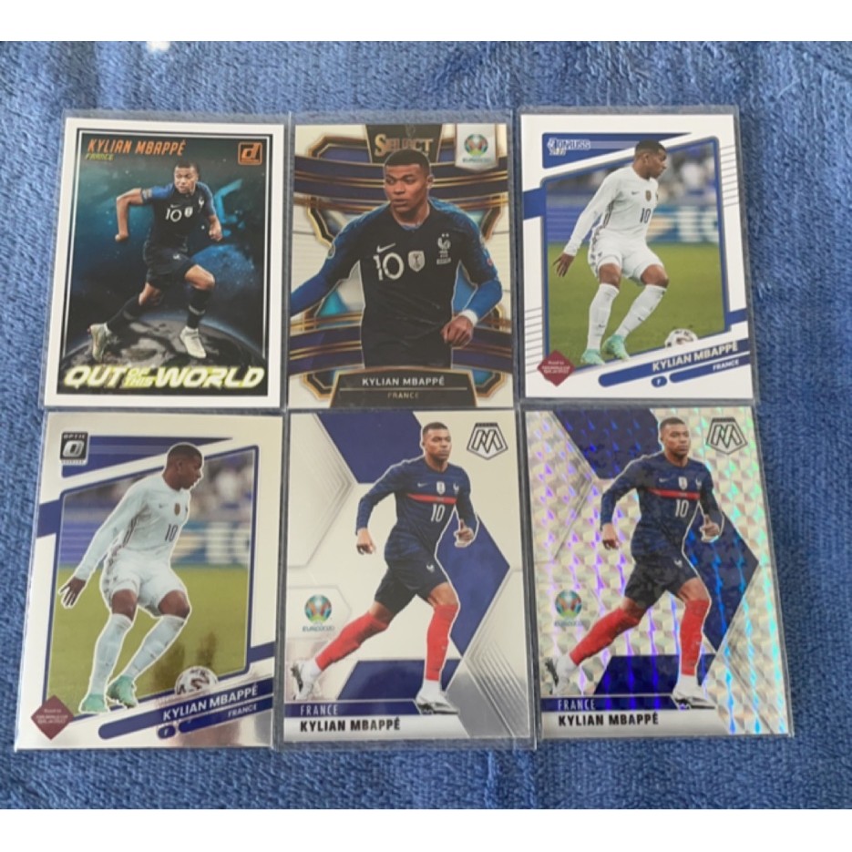บริษัท Football Star Kapanini ผลิตทีมฝรั่งเศส MBAPPE MBAPPE การ์ดทั่วไป และ Teka Specialty Store