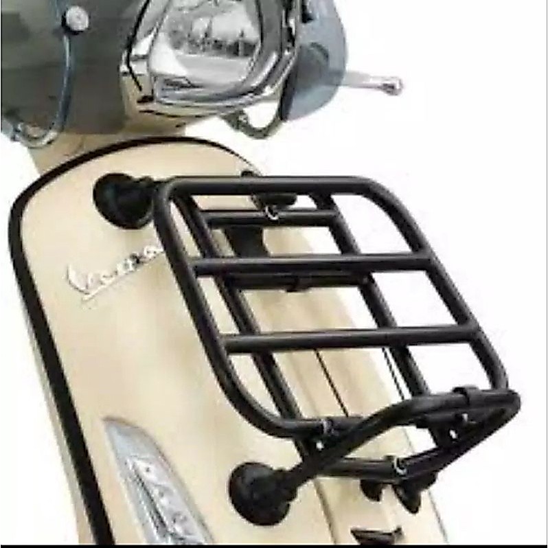 Front Rack / Frontrack Vespa Primavera และ New Sprint อุปกรณ์เสริมแร็คหน้า