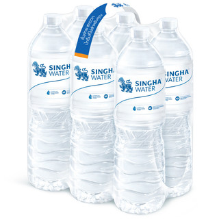 สิงห์น้ำดื่ม 1.5ลิตร แพค 6 Singha Drinking Water 1.5ltr. Pack 6 [หมายเลขบาร์โค้ด 8850999320021 ]