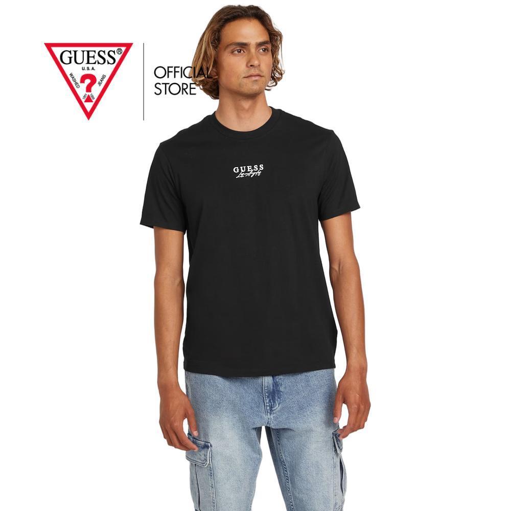 GUESS MEN เสื้อยืด รุ่น M2GI68KBA60  สีดำ