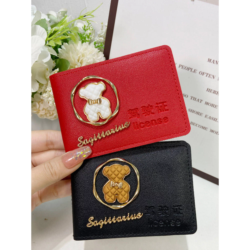 Mercedes-Benz BMW Audi Porsche Motorcycle Drivers License Leather Case Cute Drivers License Book Card Holder Dri thumbnail 6