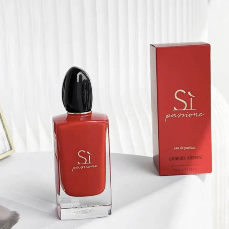 รับประกันของแท้ 100%Si Passione & Si EDT & Sì Passione Intense 100ml น้ำหอมขวดใหญ่ น้ำหอมผู้หญิง