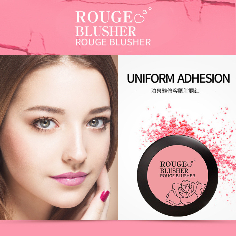 Poquanya Dazzling Nude Makeup Contouring Powder Natural Brightening Skin Tone Natural Nourishing Mak