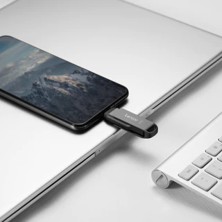 LEXAR Dual Drive D400 32GB/64GB/128GB USB Type-C/A USB 3.1 Flash Drive 2-in-1 (แฟลชไดรฟ์ทูอินวัน)