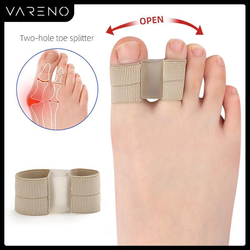 อุปกรณ์แยกนิ้วเท้าซิลิโคน vareno แก้ไขนิ้วหัวแม่เท้าผิดรูปเครื่องมือดูแลเท้าที่ยืดตรง