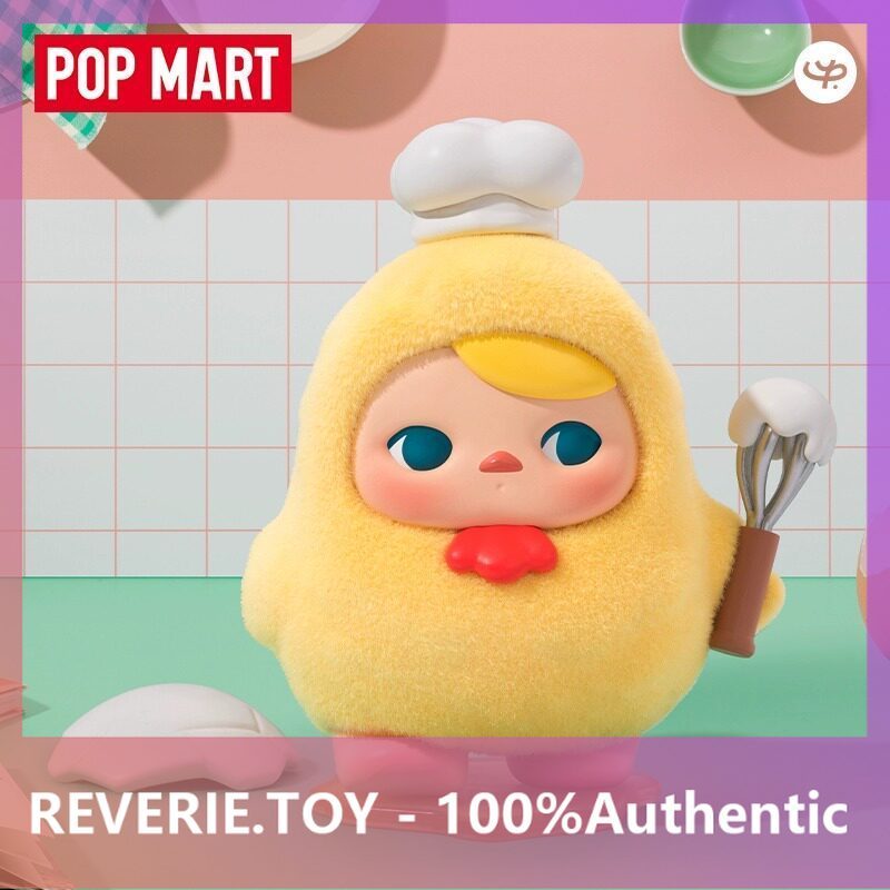 [secret] POPMART PUCKY PUCKY Egg Egg Bean Series Mystery Box ของขวัญของเล่นอินเทรนด์