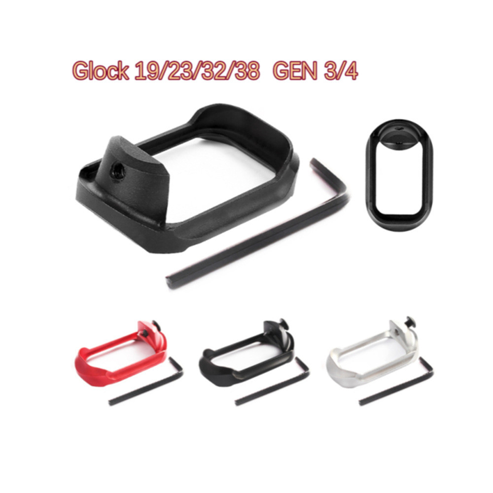 Pro Magwell เหมาะสําหรับ G19/23/32/38 Gen3/4 Grip ฐานอลูมิเนียมอัลลอยด์