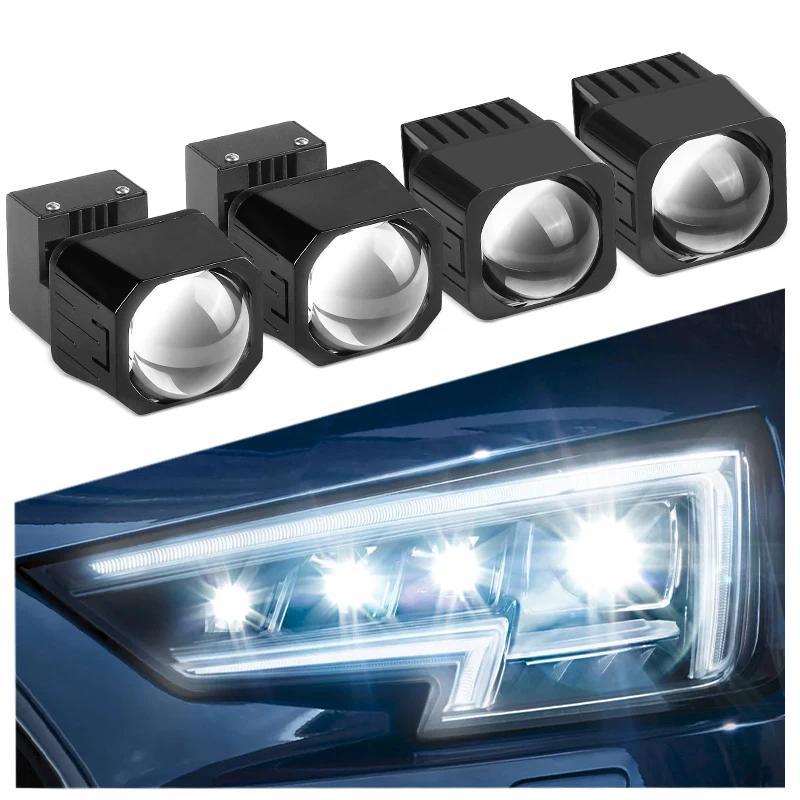 RA Mini 1.5 inch Matrix LED Lens H4 H7 9005 9006 LED Headlight Bi-led Projector Fog Light Hi-Lo Beam