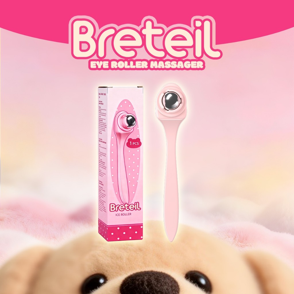Breteil เครื่องนวดรอบดวงตา - ช่วยลดอาการบวม บรรเทาอาการแสบร้อนจากแดด และกระชับผิว BR-M21