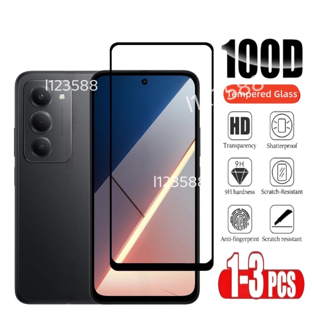 สําหรับ PocoM8s 5G ป้องกันหน้าจอสําหรับ Poco M8s 5G 2026 Xiaomi คลุมทั้งหมดกระจกนิรภัยใส HD ฟิล์มป้องกันกระจก
