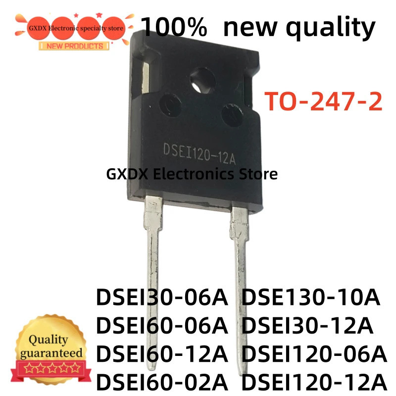 5PCS DSEI60-12A DSEI120-06A DSEI120-12A DSEI60-02A DSEI60-12A DSEI30-06A DSE130-10A DSEI60-06A DSEI3