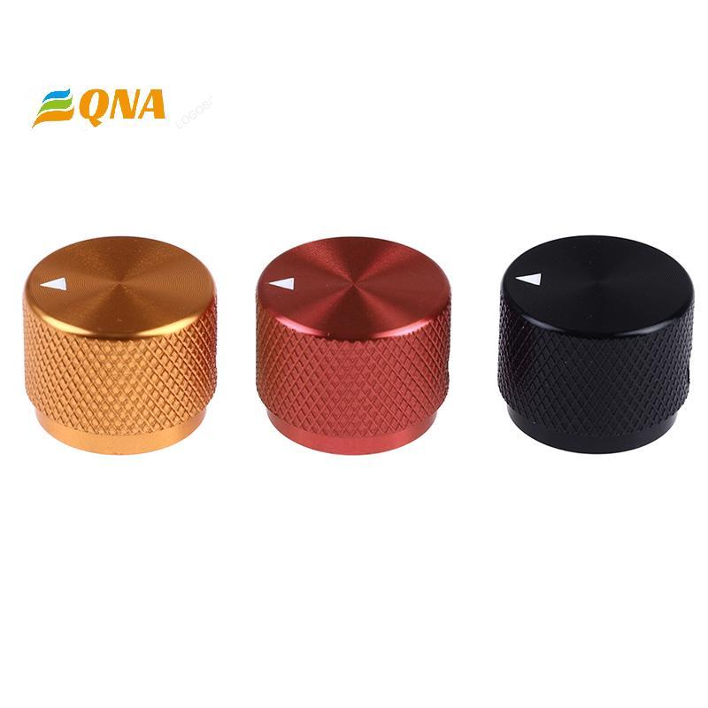 [QNA] Solid Machined Metal Aluminium Rotary Encoder Potentiometer Volume Switch Knob Amplifier Control Volume Button Knob ใหม่