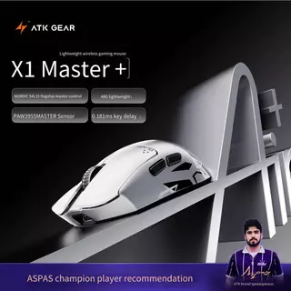 ATK GEAR Liekong X1V2/X1Air เมาส์สําหรับเล่นเกม Esports มือถือไร้สายตามหลักสรีรศาสตร์
