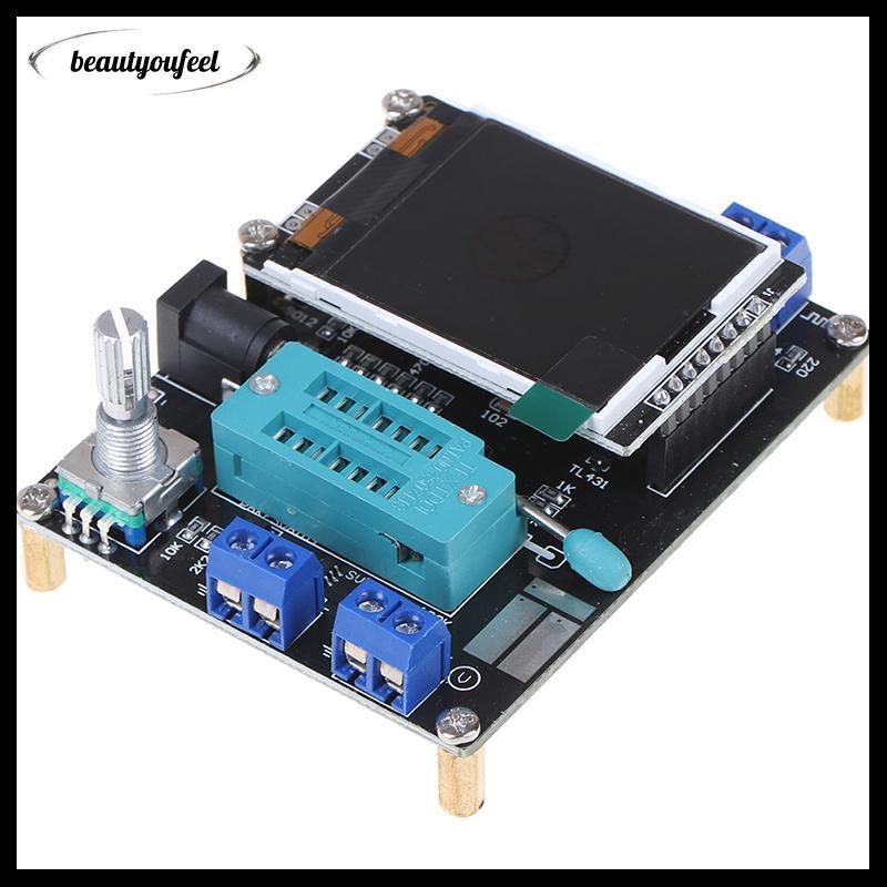[Beautyoufeel] GM328A เครื่องทดสอบทรานซิสเตอร์ประกอบ LCR Diode ESR Capacitance Meter