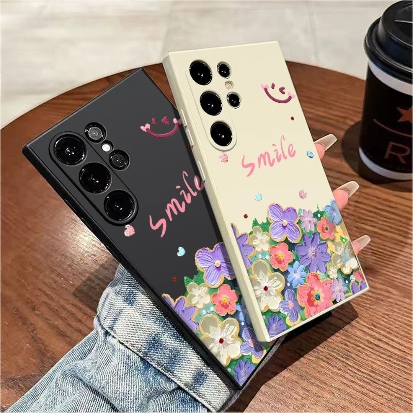 Tracery Wallเคสโทรศัพท์สําหรับRealme 15 16 Pro C73 14T 14X 14 12 11 Pro 12X 11Xกันกระแทกนุ่มTPUโทรศั