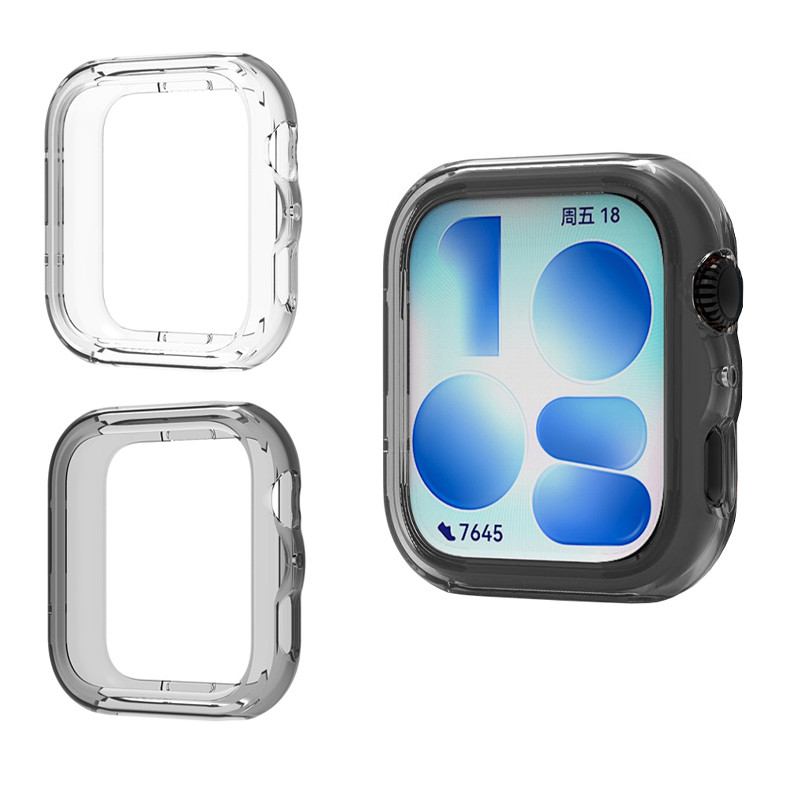 เคสป้องกันแบบนุ่ม TPU สําหรับ Huawei Watch Fit 5 4 Pro 3