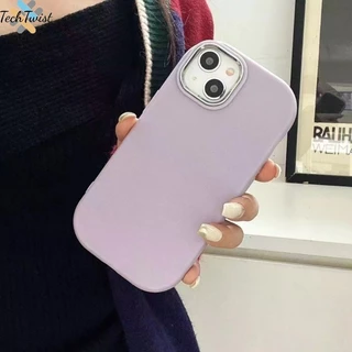 เลนส์โลหะชุบไฟฟ้า เคส for Samsung A07 A17 A55 A56 A37 A05 A05S A06 A14 A15 A16 A12 A26 A34 A35 A36 A54 หรูหรา เรียบง่าย