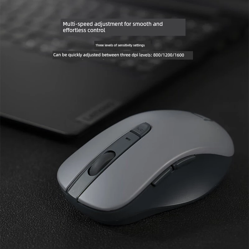 เมาส์ไร้สาย Lenovo Shin-Chan Bluetooth โหมดคู่ thumbnail 6