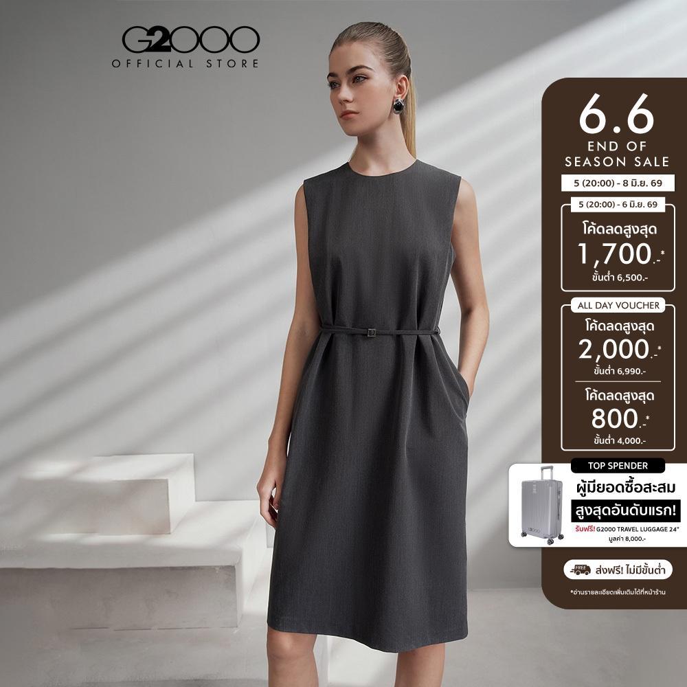 G2000 เดรสสำหรับผู้หญิง Shift Shape รุ่น 5123247796 DARK GREY